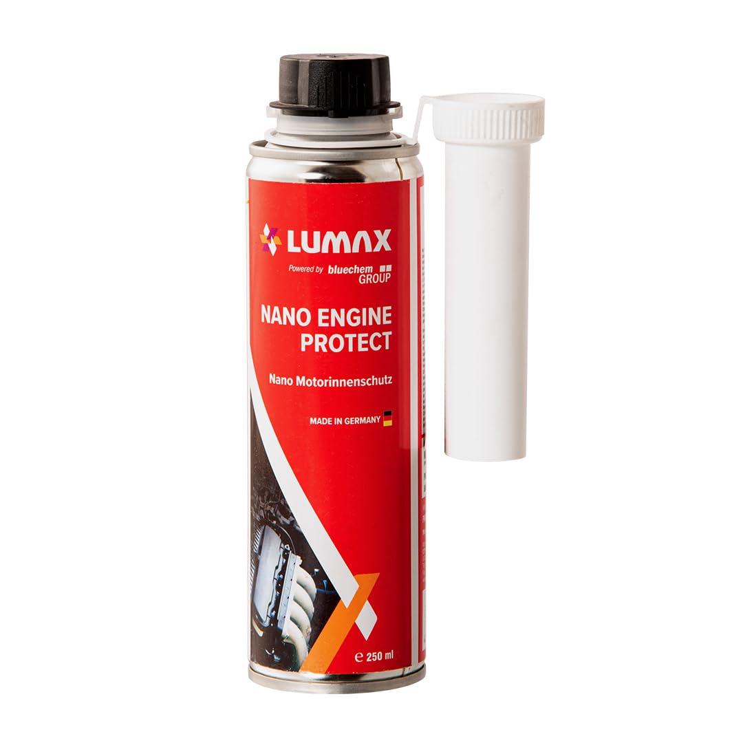 Lumax Nano Engine Protect | 250ml | Advanced Nanotech Protection | Improves pick-up | Extends Engine Life | Compatible with Petrol & Diesel Cars
