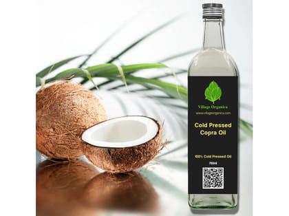 Cold Pressed Copra (Coconut) Oil - 750 Millilitre Cold Pressed Copra (Coconut) Oil - 750 Millilitre