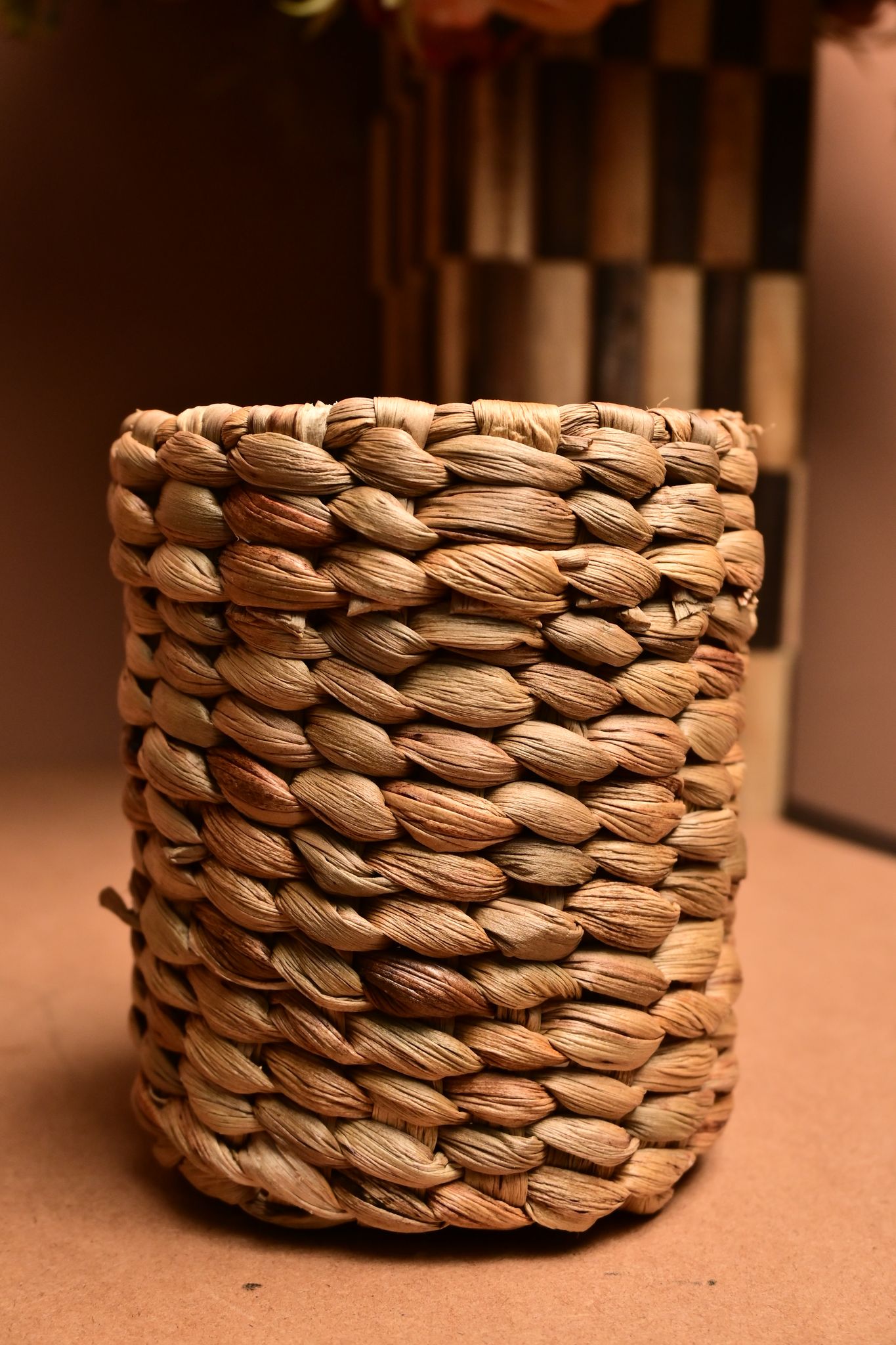 Handmade Grass Pen Stand