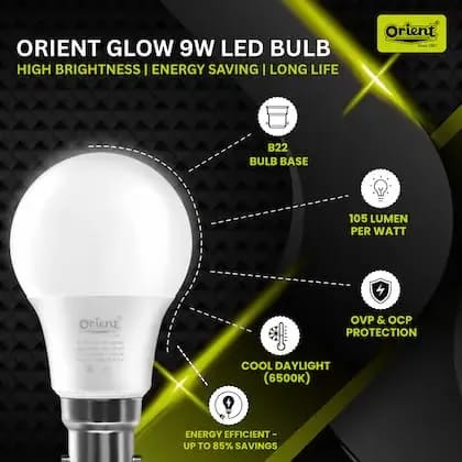 Orient bulb 9 Watt