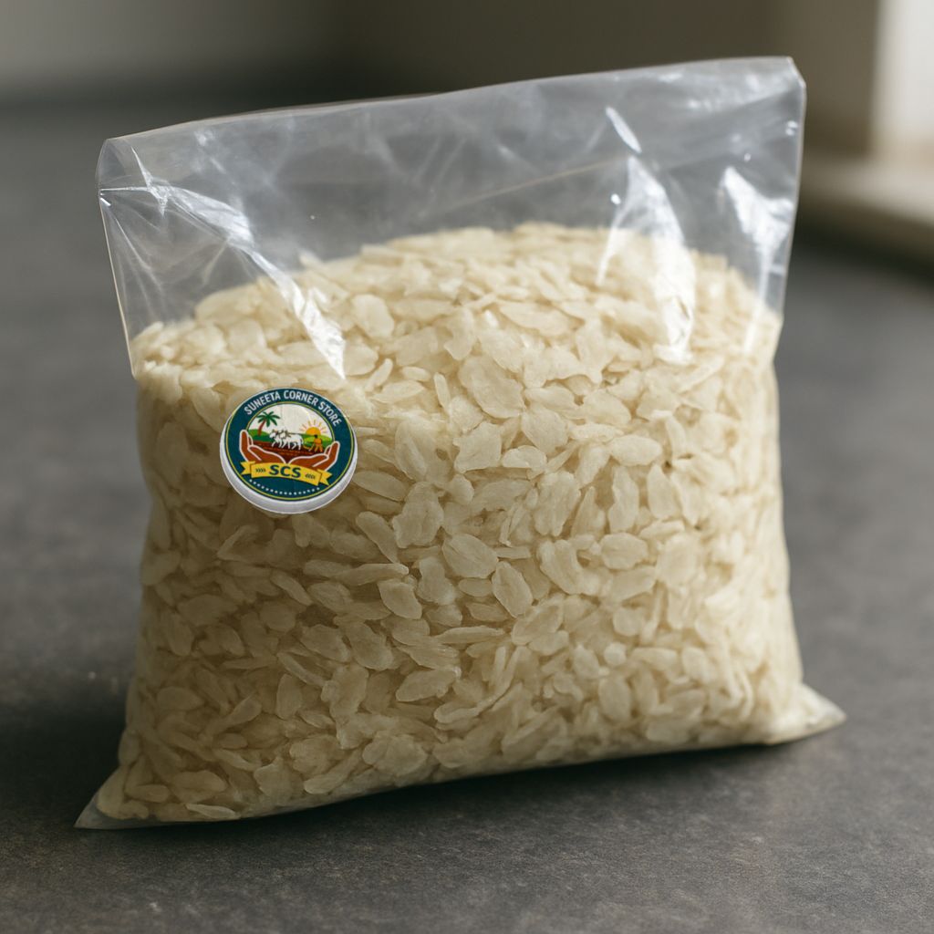 Suneeta Corner Store's poha (flattened rice)