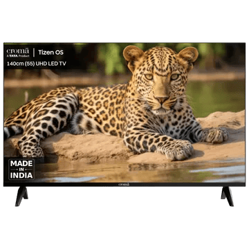 Croma 55 inch 4K Ultra HD LED Smart Tizen TV with Dolby Audio (2024 model)