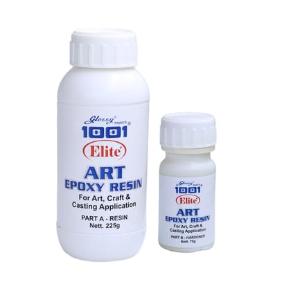 Art Epoxy Resin for Craft, Casting & Artworks | Crystal Clear, High-Gloss Finish | UV-Resistant, Non-Toxic, Self-Leveling | Ideal for Wood, Canvas, Jewelry, Molds & More.