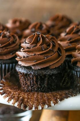 Chocolate Cupcakes - 70 kg - Single cupcake