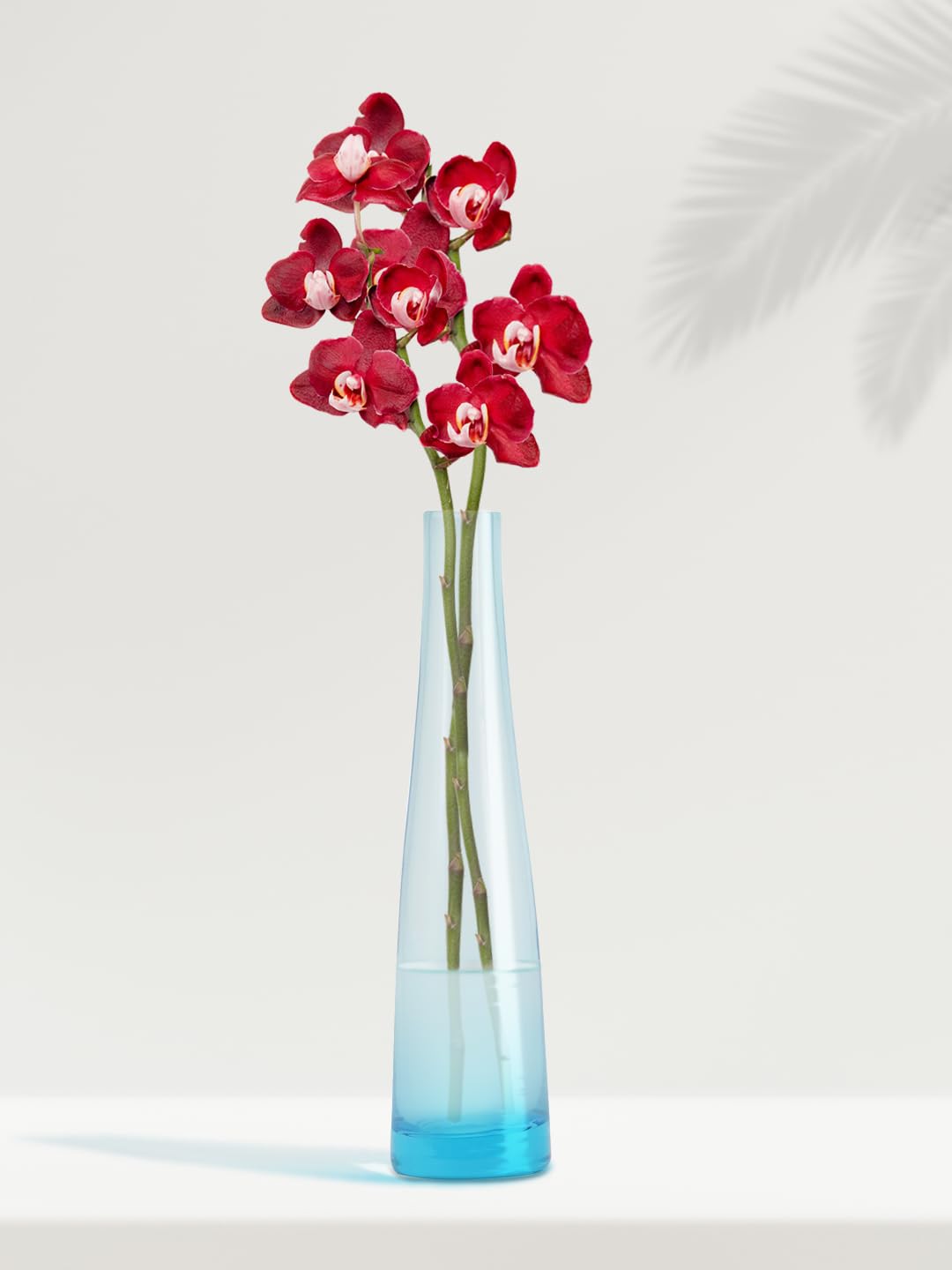 NATURALLYOURS GLASSWARES DL0007-BL 5.5CM BL VASE