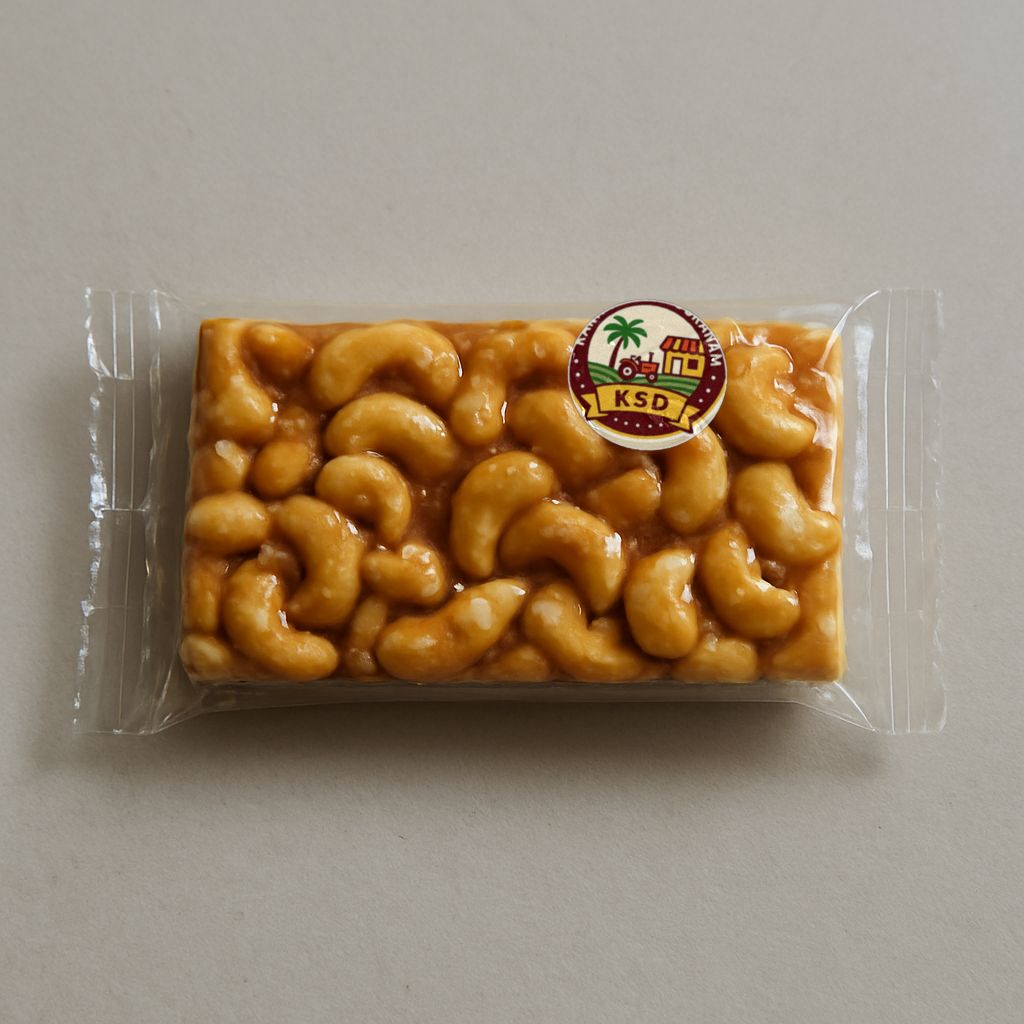 Kartika Sahu Dukanam's cashew chikki