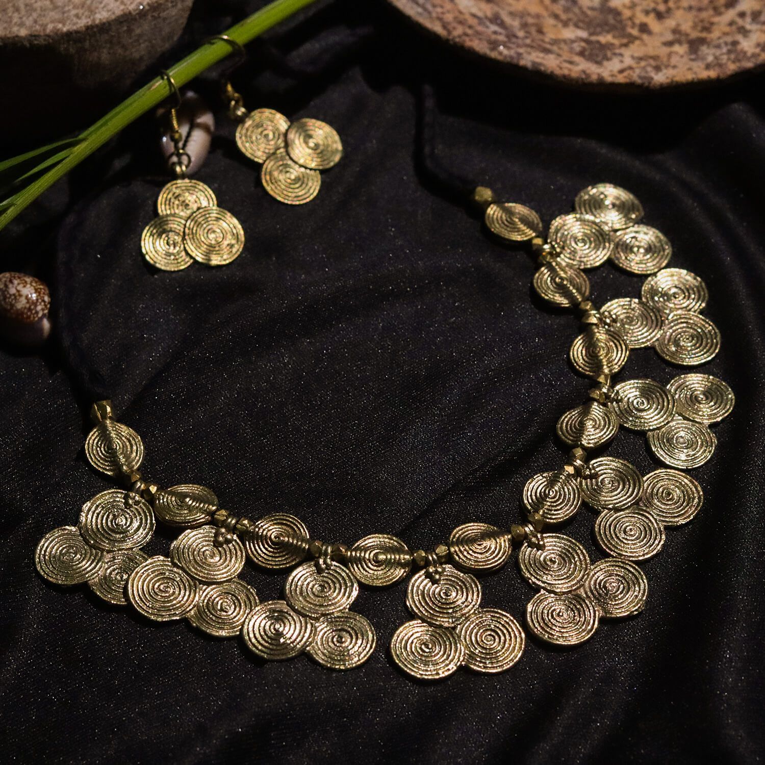Tribal Jewellery Necklace With Earrings
