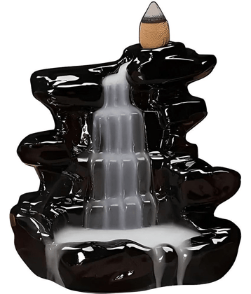 Khushi Enterprises Smoke Backflow Showpiece 12 cm - Pack of 1