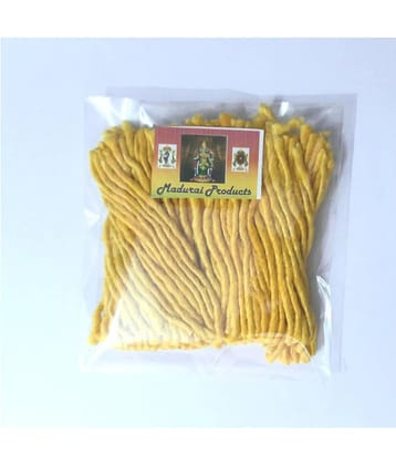 Madurai Products GURU BHAGWAN COTTON YELLOW WICKS THIRI Wicks Jyoti Bhatti YELLOW THIRI WICKS BATTI DIYA BHATTI LENGTH 9CM X   HEIGHT 9CM X 5MM WIDTH - 108 PIECES