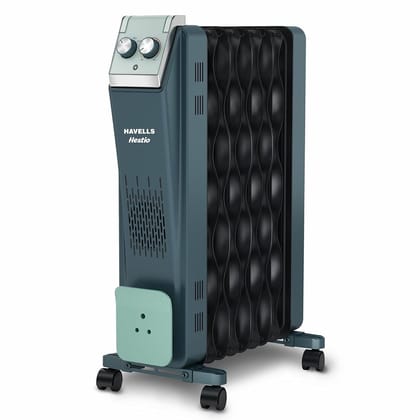 Havells Hestio 9 Wave Fin OFR 2400W Room Heater Black