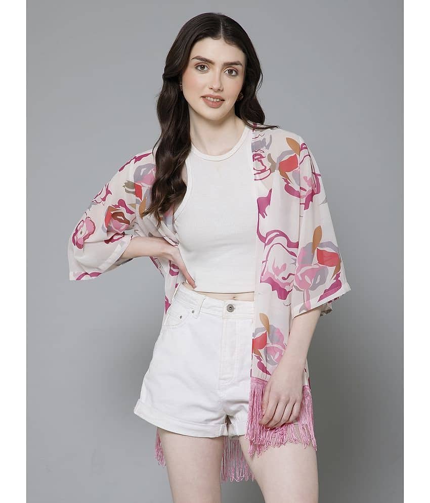 Purys Polyester Blend Women's Shrugs - Multi Color ( )