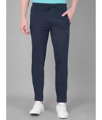 Dollar Force nxt Navy Cotton Men's Trackpants ( Pack of 1 )