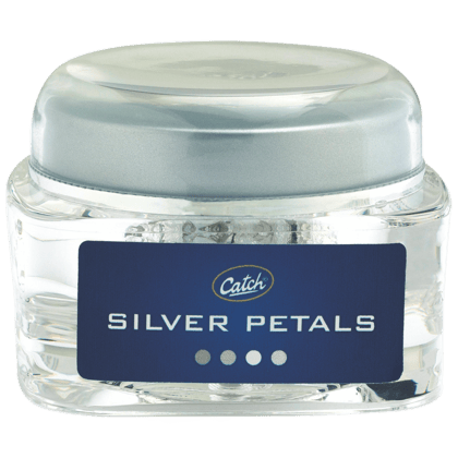 Catch Silver Leaves Bottle || Silver Petals Bottle || 0.32 Grams