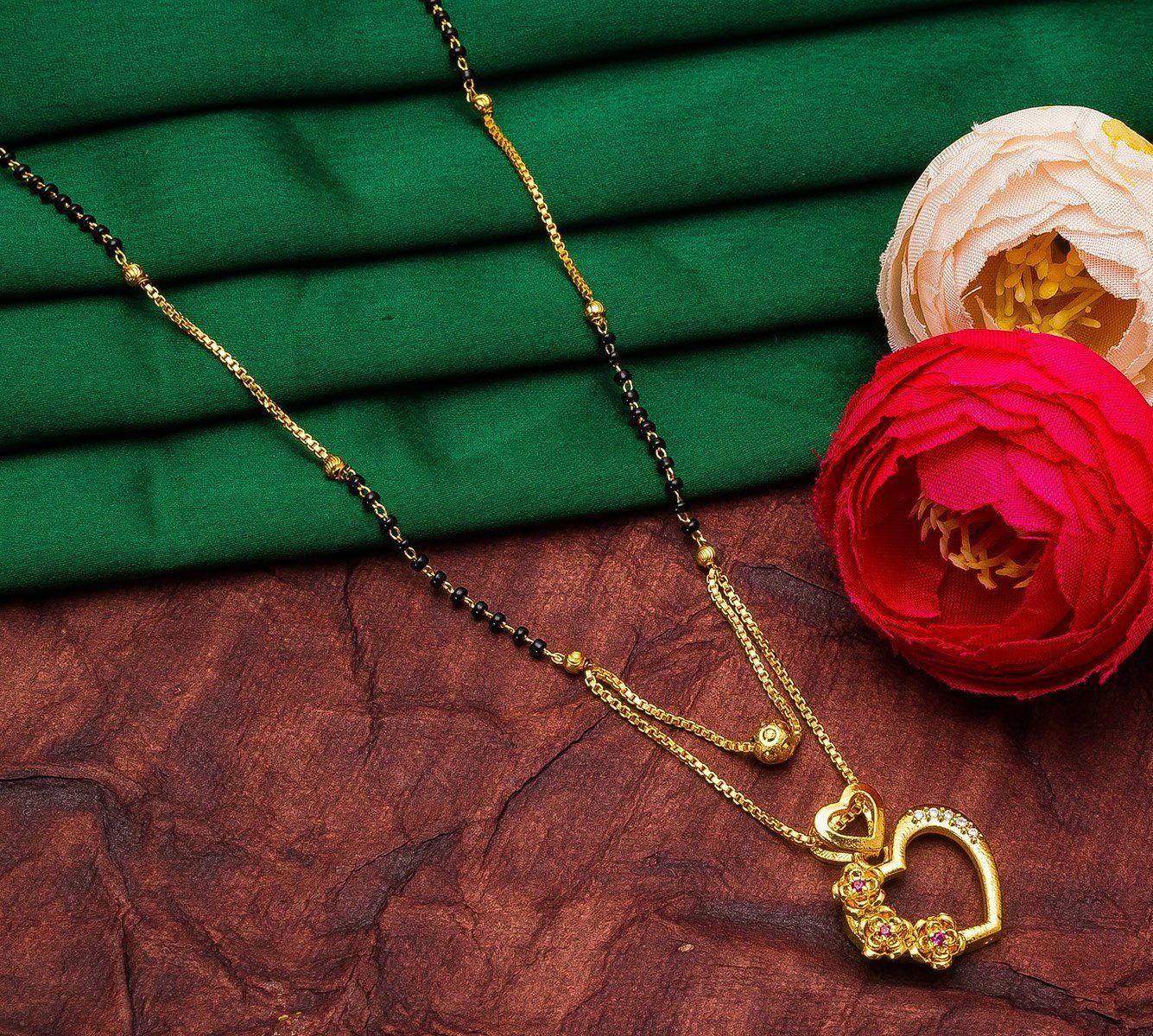 Morison Gold Pendant Mangalsutra Simplistic Beauty