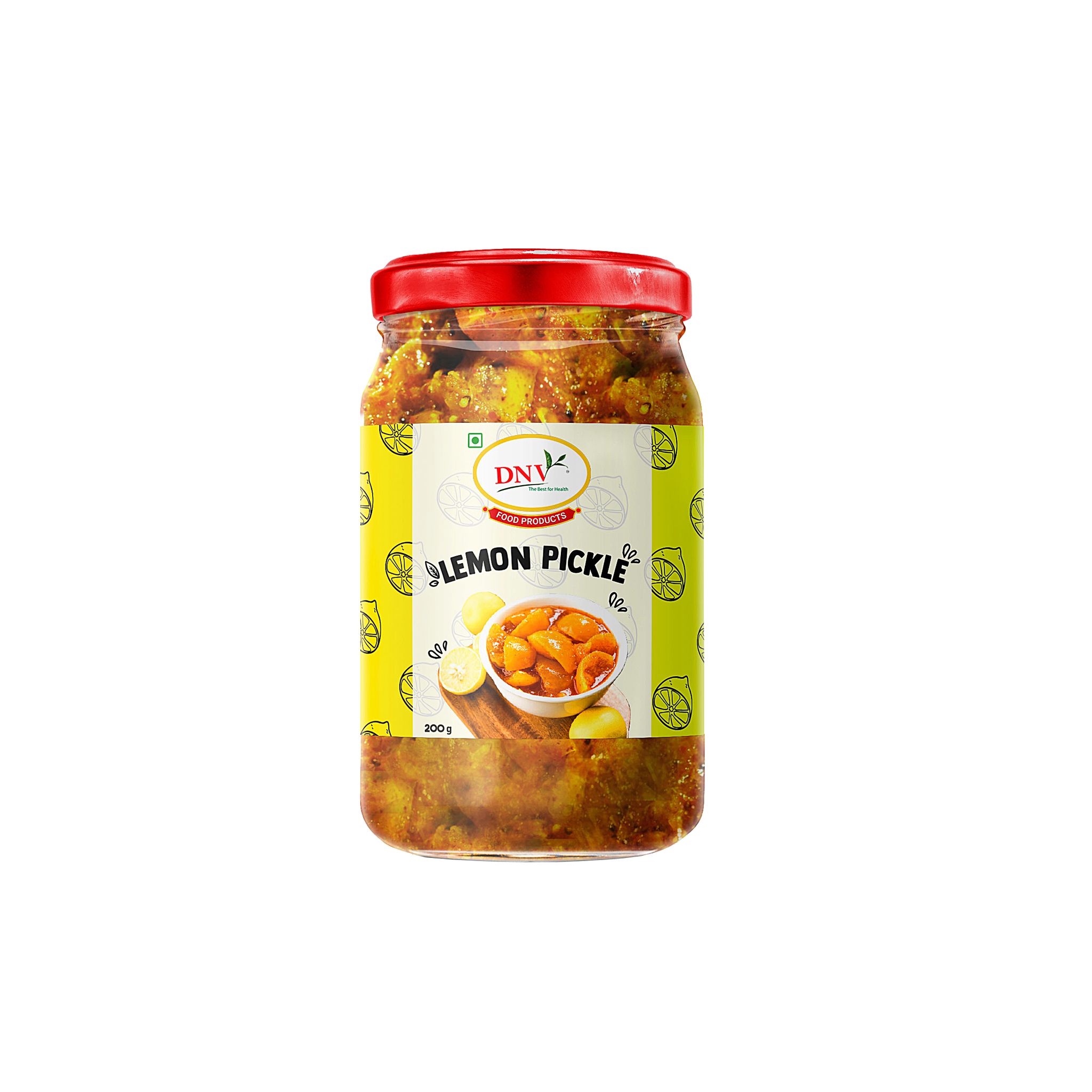 DNV Foods Pickle Lemon, 200 gm