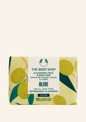 Olive Cleansing Face & Body Bar-100G