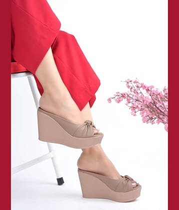 Stylestry Beige Women's Sandal Heels