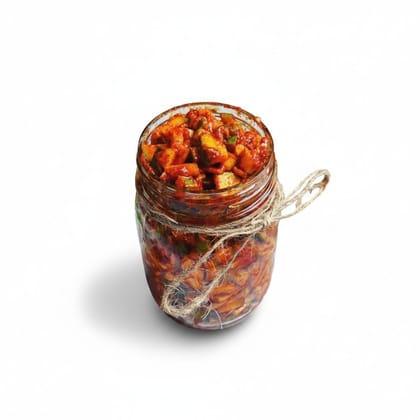 Traditional Mango Pickle - 300 gm - One glass jar