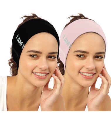 FREECULTR Unisex Bamboo Bandana, Anti Microbial Super Soft & Comfort Fit, Breathable Multipurpose Headband, Face Mask for Dust Protection and Sun - Size Printed Pack of 2-Black, Peach FREECULTR Unisex Bamboo Bandana, Anti Microbial Super Soft & Comfort Fit, Breathable Multipurpose Headband, Face Mask for Dust Protection and Sun - Size Printed Pack of 2-Black, Peach