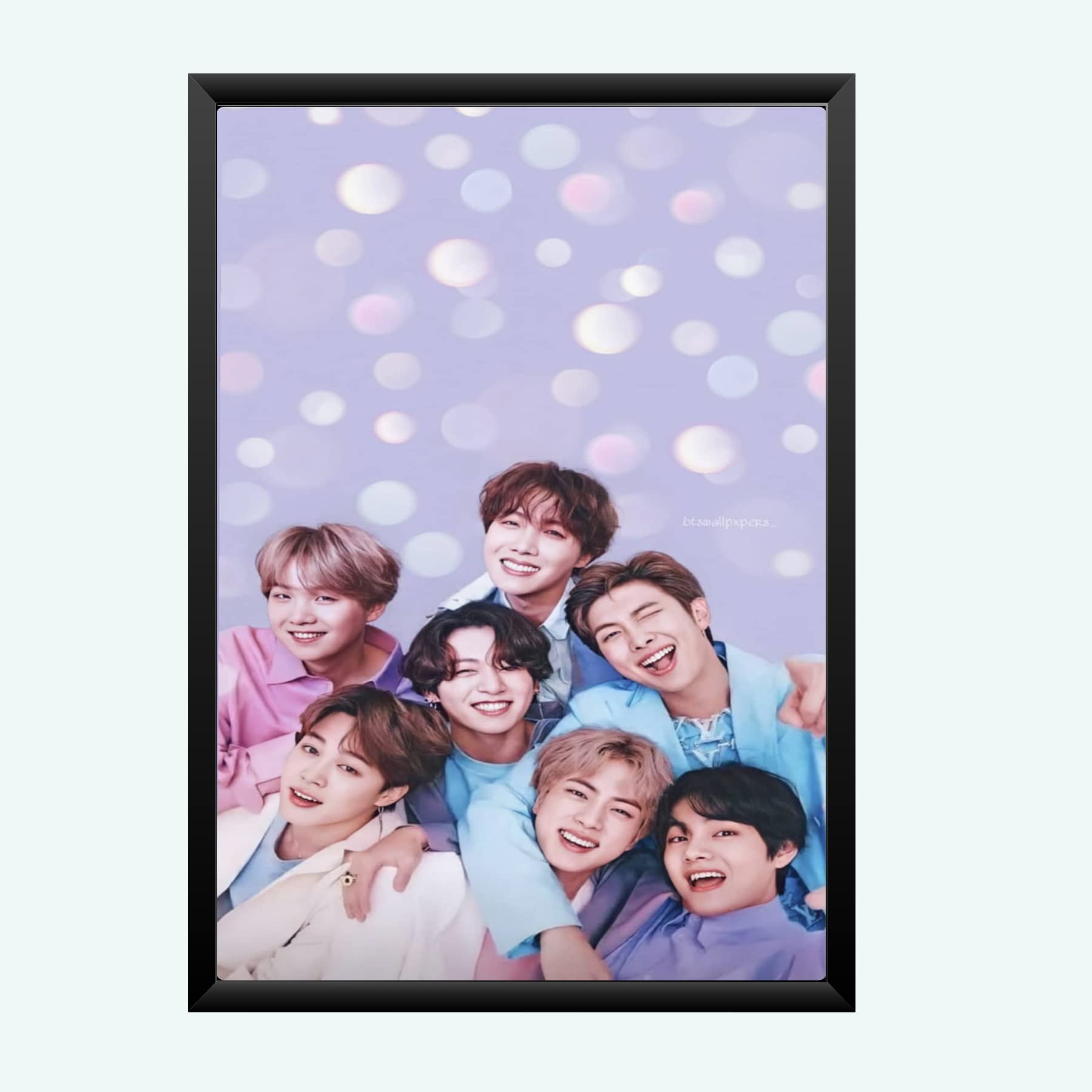 Nokkes Bts Army Bangtan Boy V suga J-Hope Jungkook Jin Jimin Rm 8X12 Inch Size Photo Frame Photo Home Office_bts3_26