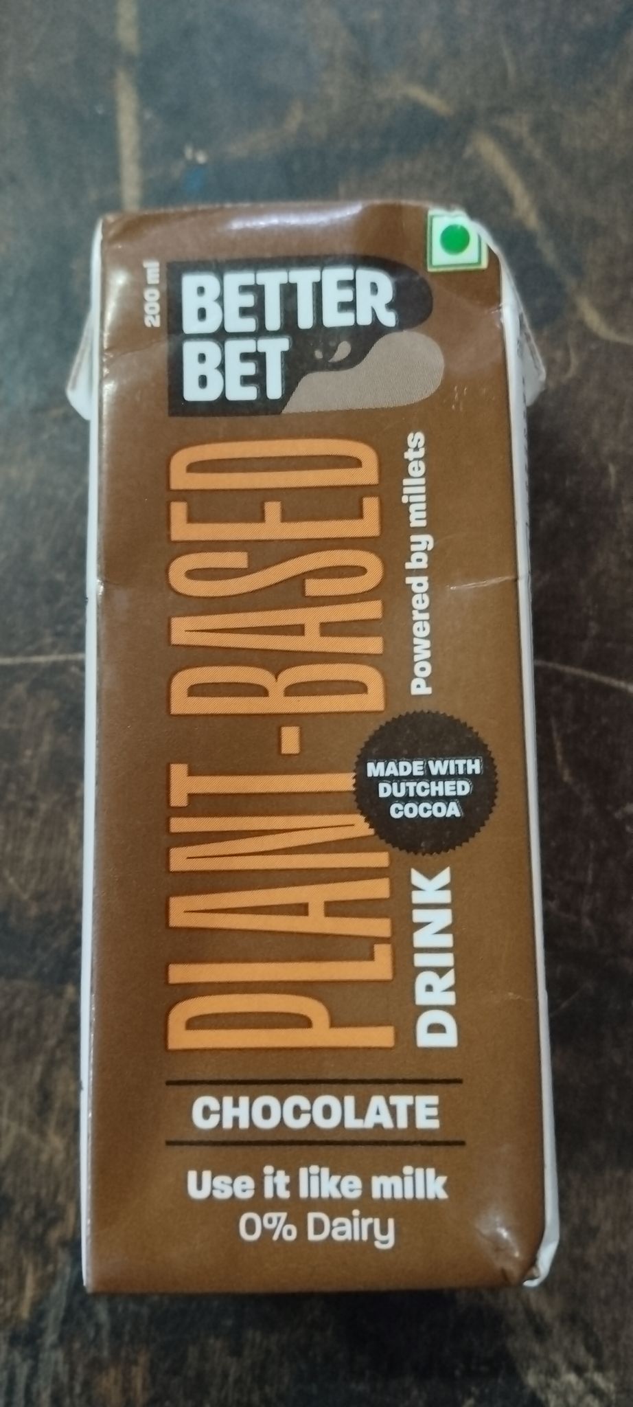 Better Bet Plant-based Chocolate 0% dairy 