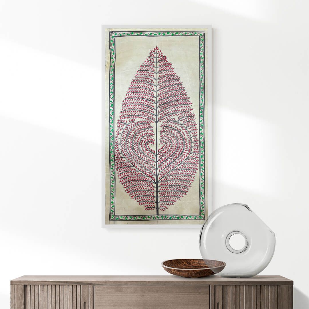 Tree of Life Patta Tussar Painting
