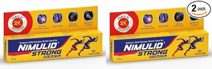 NIMULID Pain Relief GEL 30 GM x Pack of 2