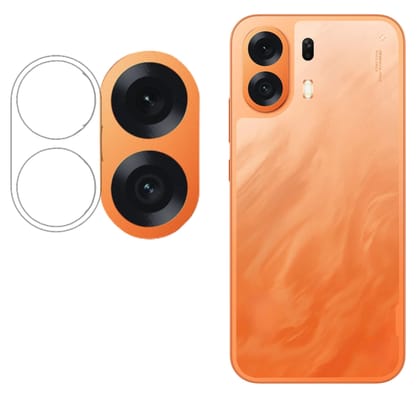 ISAAK Back Camera Lens Protector compatible for OPPO K14 Plus (Pack of 1)