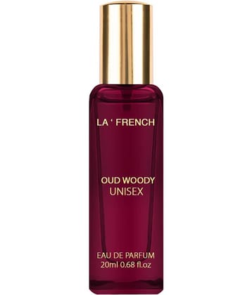 LA FRENCH Oud Woody Eau De Parfum (EDP) For Men,Women 20ml ( Pack of 1 )