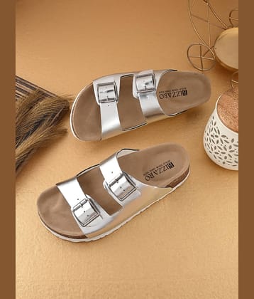 BIZZARO Silver Women's Flats
