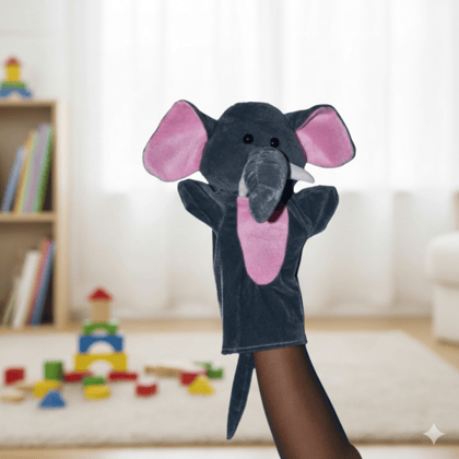 Hand Puppet Elephant