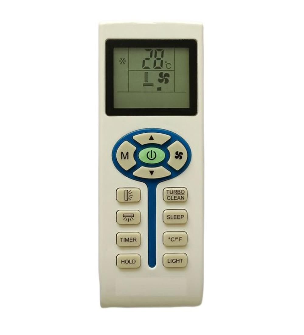 AC Remote No.166 with Backlight Lloyd AC Remote Control (White)