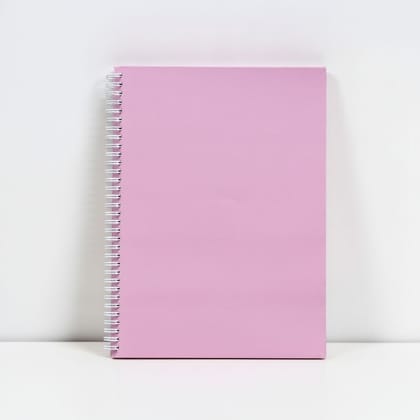 Spiral Bound Notebook - Pink