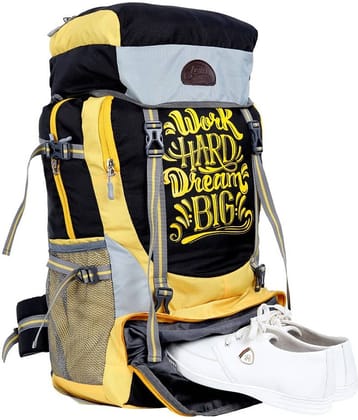 Leather World Casual Unisex Adventurous Trekking Rucksack Travel Bag