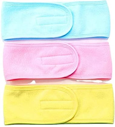 Elecsera Facial Bands For Salon And Home Use (PACK OF 3) Makeup Headband