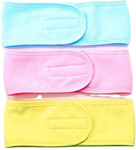 Elecsera Facial Bands For Salon And Home Use (PACK OF 3) Makeup Headband