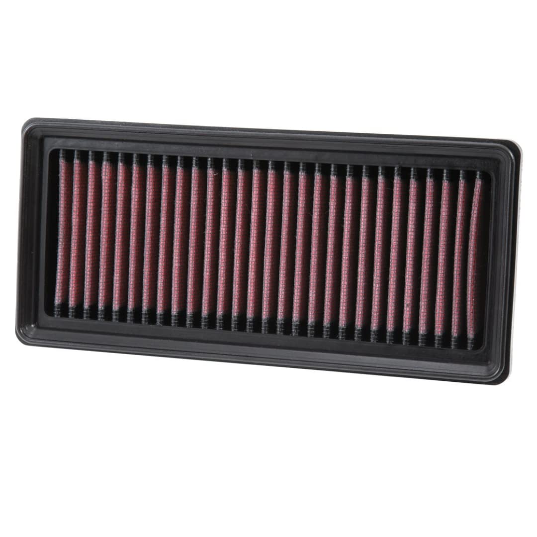 K&n Ba-2012 High Performance Replacement Air Filter for Bajaj Pulsar 200ns (2012) with Free Motosol Chain Lube