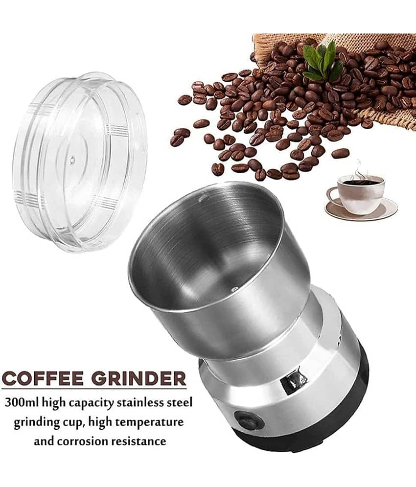 GMPex High Quality Steel Coffee Mixer Grinder Stainless Steel 1 Coffee Grinder