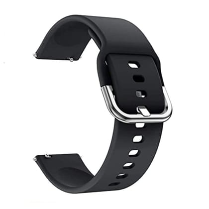 20 MM Smart Watch Band WS101 compatible with DIZO Watch 2/ColorFit Brio/Qube 20 mm Silicone Watch Strap (Black) 20 MM Smart Watch Band WS101 compatible with DIZO Watch 2/ColorFit Brio/Qube 20 mm Silicone Watch Strap (Black)