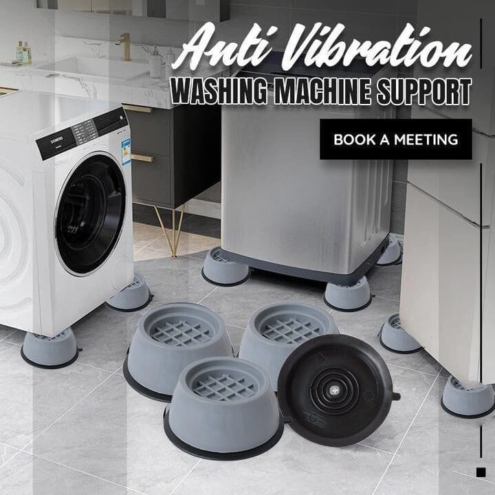 4 Pcs Washing Machine Pads (Box Pack)