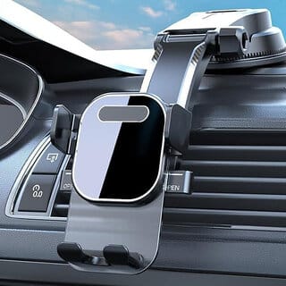 Car Mobile Holder for Dashboard Winshield with Anti Slip suction Holder. 360 Rotational for Smooth Driving Experince