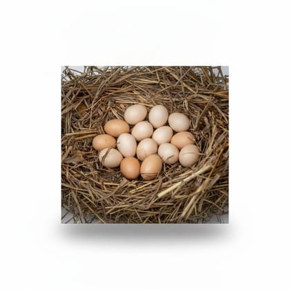 Farm Fresh Brown Eggs - 5 kg - A carton of 30 farm fresh eggs