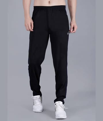 TF Black Cotton Blend Men's Sports Trackpants ( Pack of 1 )