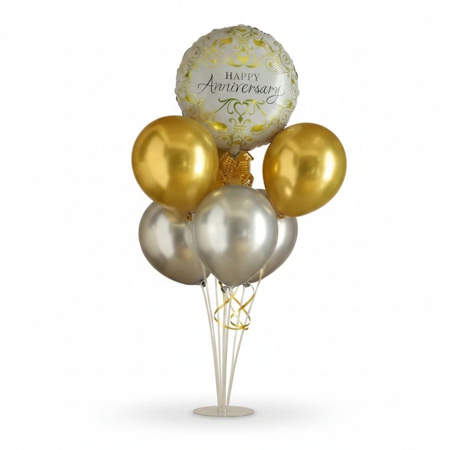 Happy Anniversary Balloon Bouquet Set