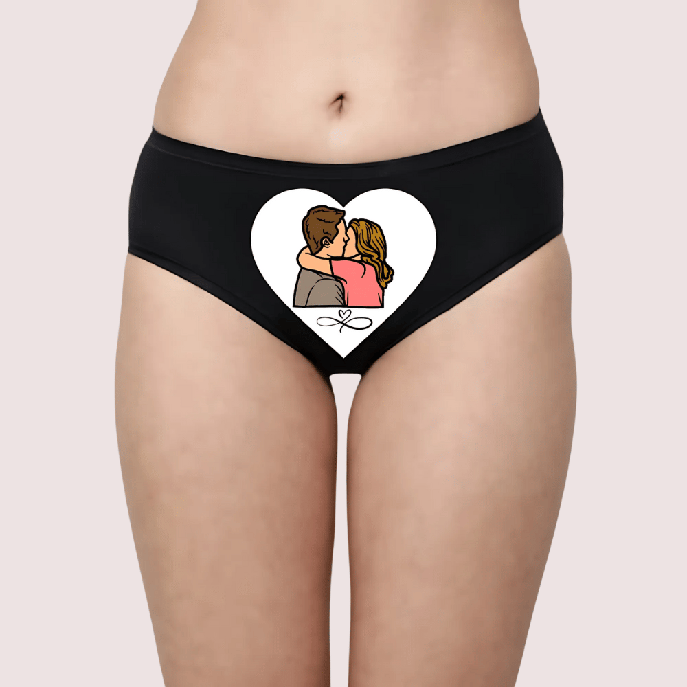 Crimson Kiss Personalized Panty