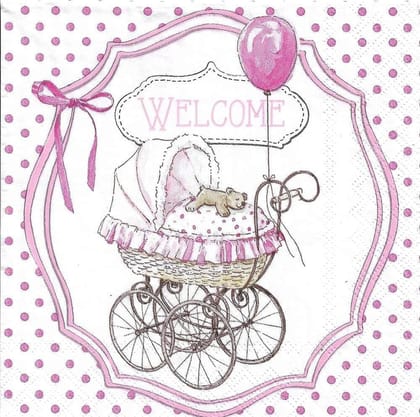 Decoupage Napkin / Tissue papers - 33cm by 33cm - GT3278