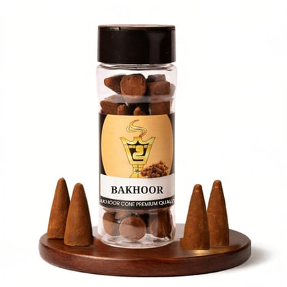 alNaqi Bakhoor Cones 50g (Pack of 20) - Traditional Arabian Incense Cones, Charcoal-Free Natural Oudh & Resin Blend for Spiritual Cleansing & Home Fragrance alNaqi Bakhoor Cones 50g (Pack of 20) - Traditional Arabian Incense Cones, Charcoal-Free Natural Oudh & Resin Blend for Spiritual Cleansing & Home Fragrance
