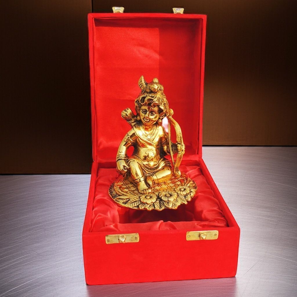 Aluminium Showpiece Ramlala Statue (ASMAS366 G)