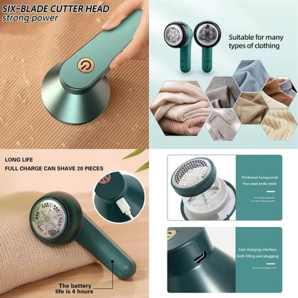 Electric Lint Remover, USB Rechargeable Fabric Defuzzer, Reusable Cordless Sweater Shaver can be Used Anywhere, Bobbling Remover for Clothes, Wool Pilling Lint Remover Electric Lint Remover, USB Rechargeable Fabric Defuzzer, Reusable Cordless Sweater Shaver can be Used Anywhere, Bobbling Remover for Clothes, Wool Pilling Lint Remover