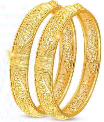VIVASTRI Gold Bangle ( Pack of 1 )
